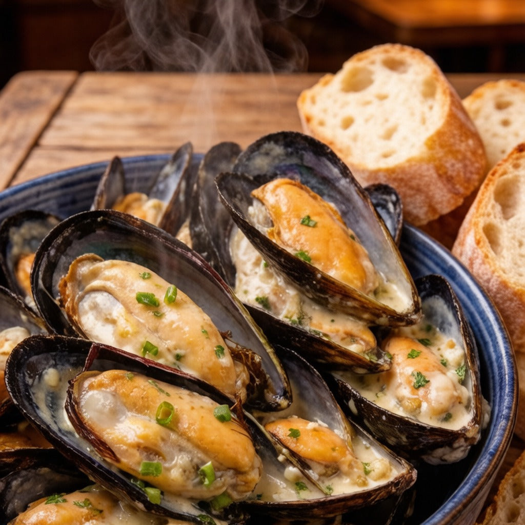 Fresh Mussels